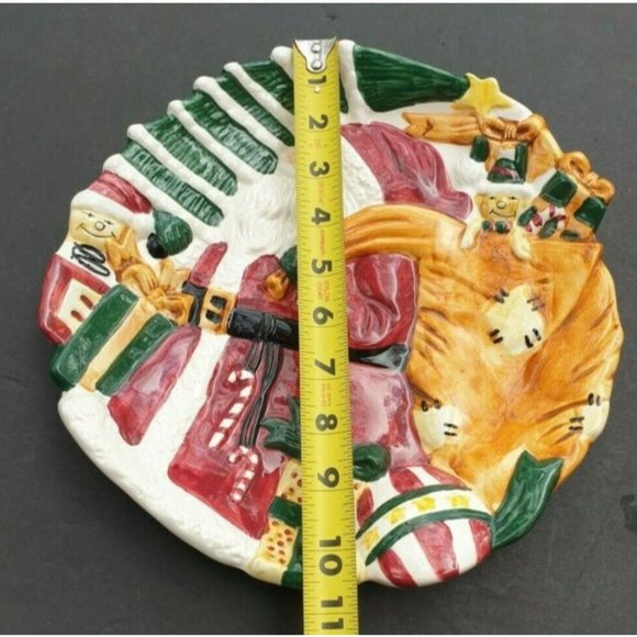 Santa Platter Rosegarden Tray - Picture 3 of 10